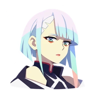 lucy cyberpunk AI voice effect