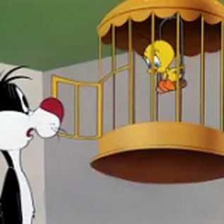 looney tunes titi et gros minet 1952 AI voice effect