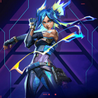 Neon Valorant voice